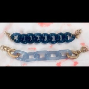 J. Crew. Lucite bracelets - 2